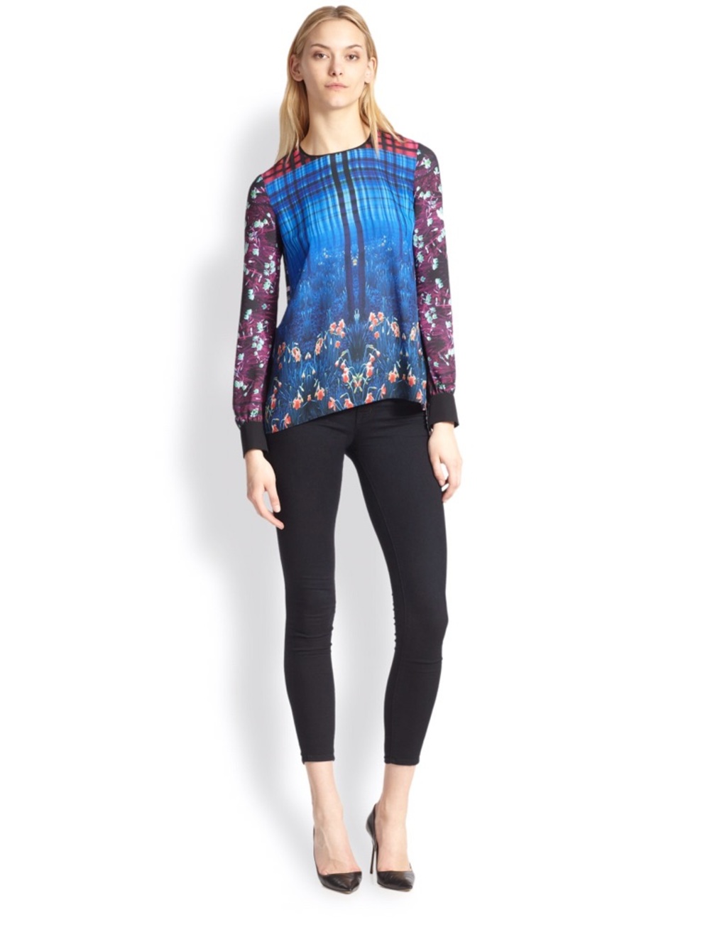 CLOVER CANYON Enchanted Woodlands Top